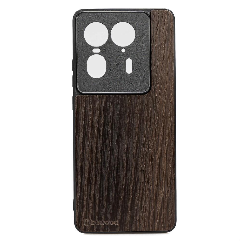 Bewood Wooden Case for Motorola Edge 50 Ultra Smoked OAK