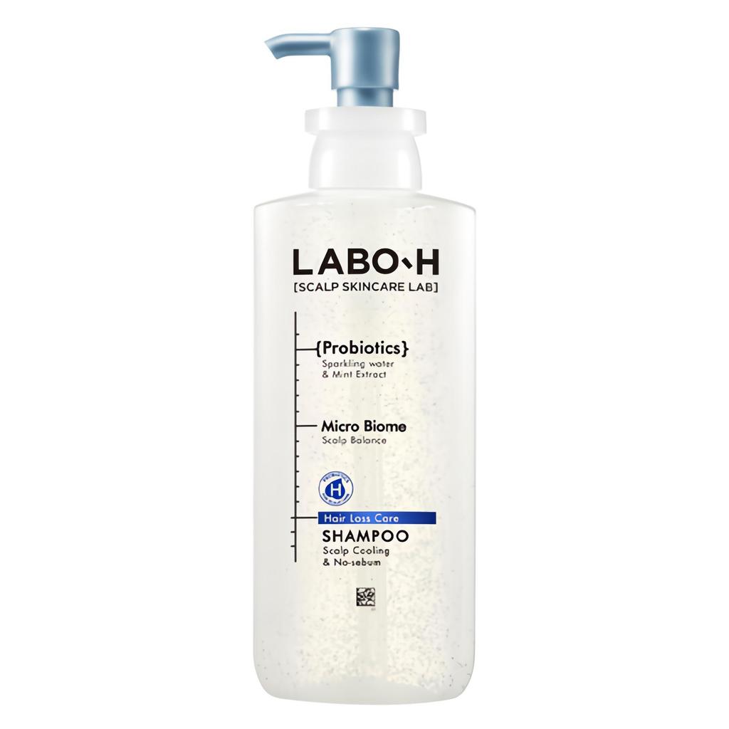 LABO-H Scalp Cooling Shampoo (3 options) – Scalp Refreshing Care with Menthol, Panthenol & Botanical Extracts for Oily Hair & Hair Loss, Korean