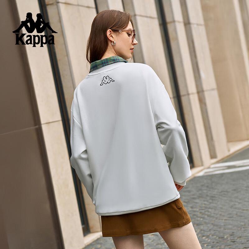 Kappa Unisex Loose Fit Pullover Sweatshirt