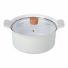 Konan Original LIFELEX Ceramic Two-Handled Pot, 24cm (KHK05-1787)