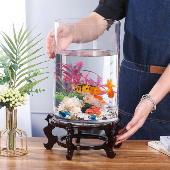 Planter Stand with Carved Feet High Stability Non-Slip Indoor Furniture Plant Pot Holder Flower Vase Display Stand