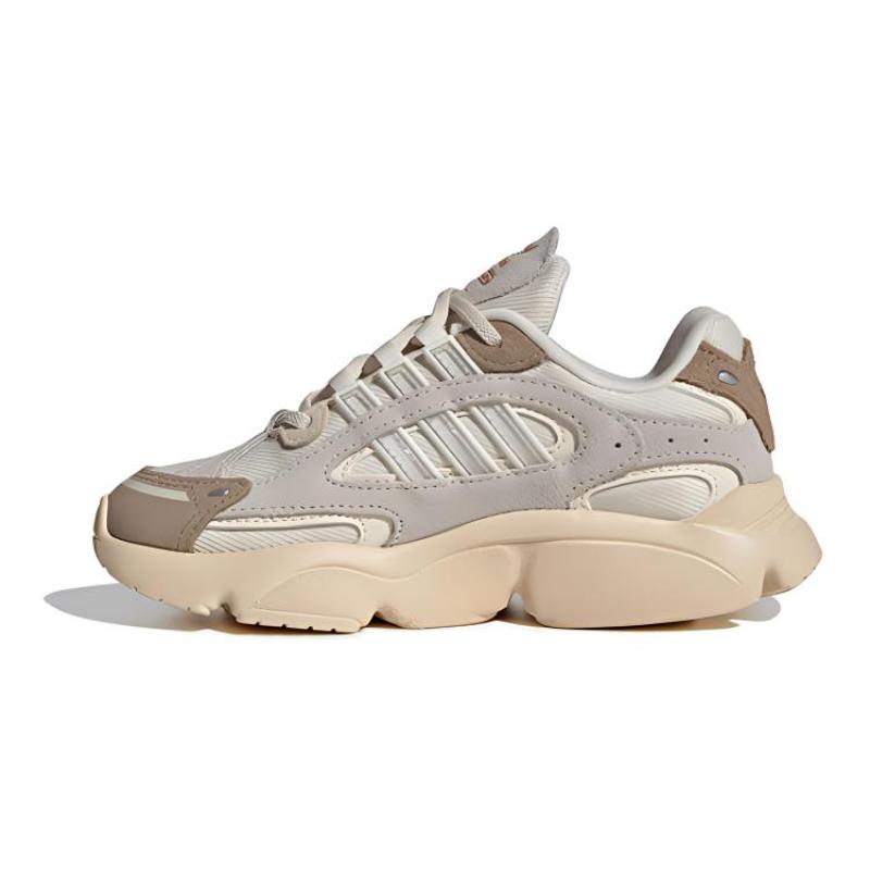 Adidas Originals Ozmillen Cushioning, Breathable, Moisture Wicking Low Top Kids Lifestyle Shoes Ecru Kids  Sneakers IG4214 39