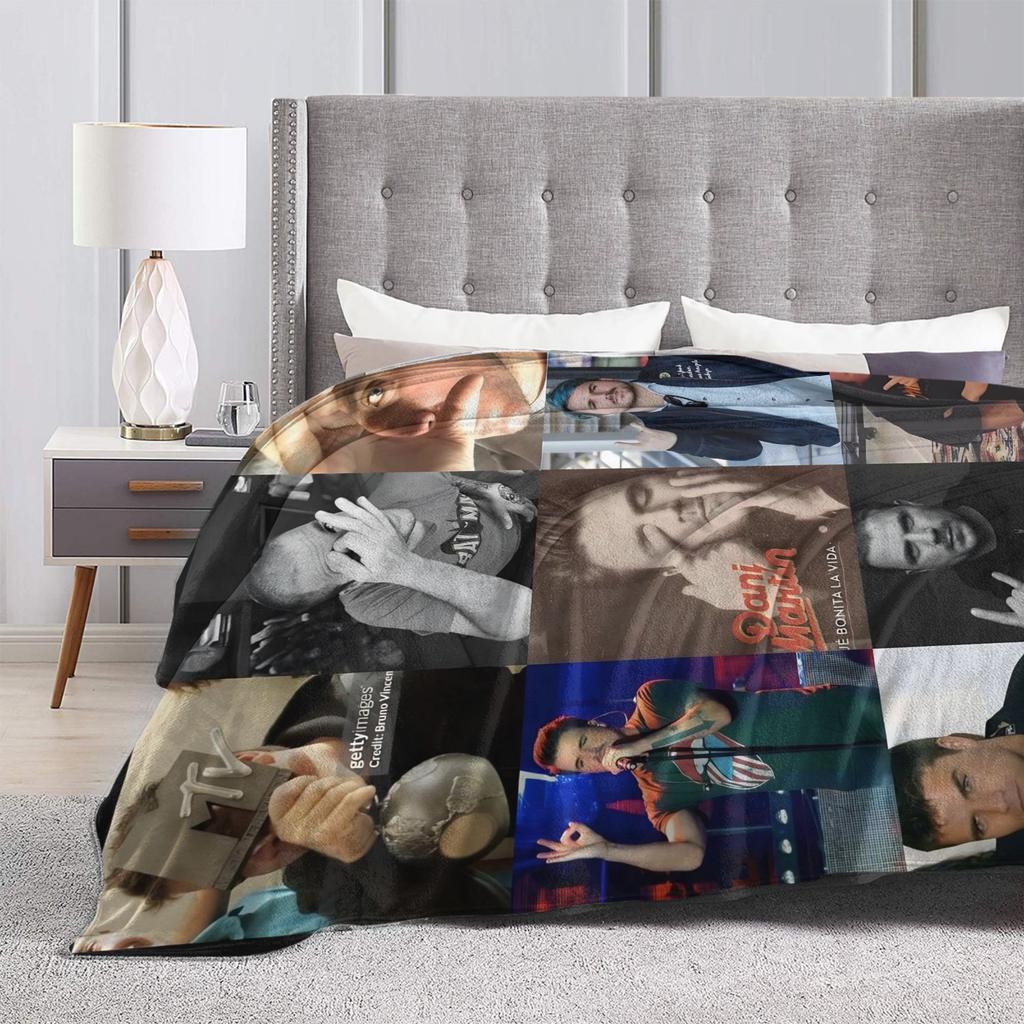 Dani Martin Ptos Anos Blanket  Soft Comfortable Plush Throw Blanket For Living Room Travel Flannel Bedspread Bed Cover