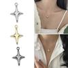 10Piece Necklace Bead for DIY  Awn Star Pendant Women Jewelry Making  Awn Star Charm with Hole Keychains Earring Crafts
