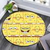 SpongeBob SquarePants,Round Area Rug,Carpet Rug for Living Room Bedroom Sofa Playroom Decor,Non-slip Floor Mat