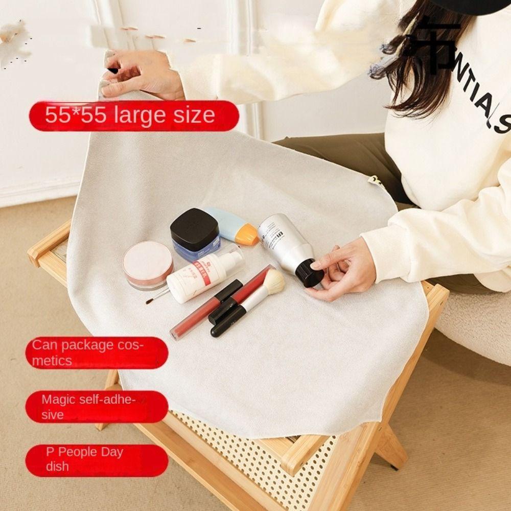 

Reusable Camera Wrap Cloth Wrap Around Pouch Camera Protective Cover 2024 Folding Cosmetic Bag 45x45cm-B