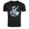 Astronaut Skateboarding Space Skater Graphic T-Shirt