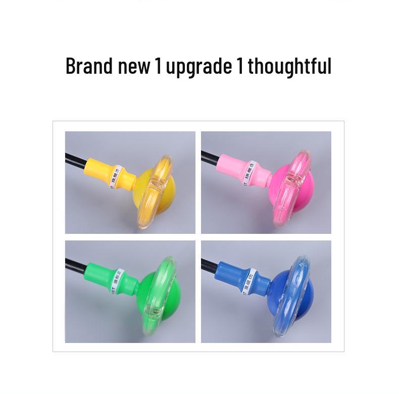Elastic Flashing Bouncing Ball and Rotating Jump Hoop Set for Kids and Adults