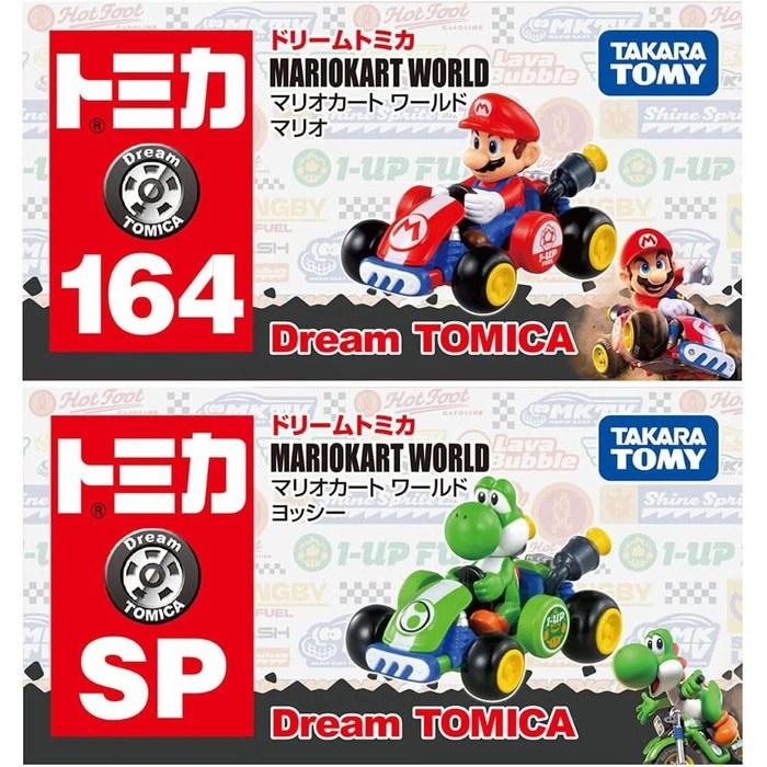 [Dream Tomica] Mario Kart World Mario & Yoshi 2-Piece Set