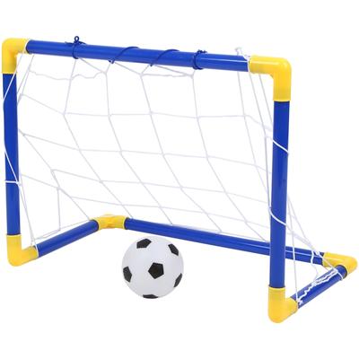 Indoor Mini Klapp Fußball Fußball Tor Post Net Set + Pumpe Kinder Sport Outdoor Home Spiel Spielzeug Kind Geburtstag Geschenk Kunststoff