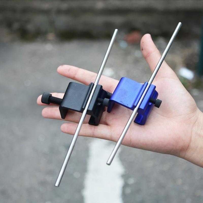 Blue/Black Motorcycle Chain Alignment Tool Quick Accurate Alignment Tool for Motor Scooter Sprocket Sport Dirt Bike ATV Repair