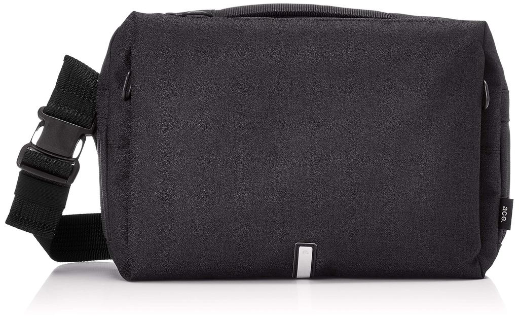 Shoulder Bag Water Repellent B5 Hansley SD Pocket Black [Ace Gene] Multi-Access Men's No.62881