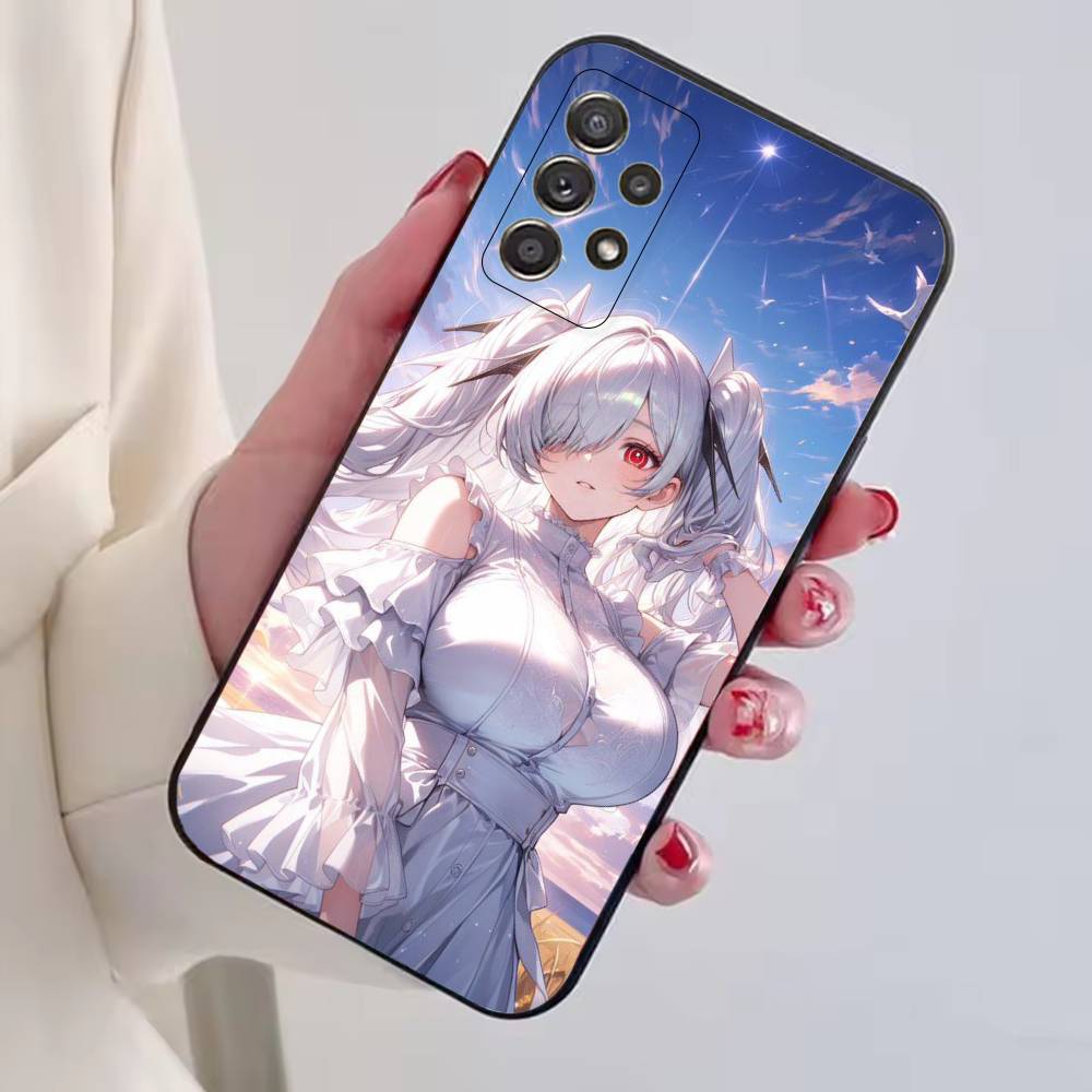Goddess of Victory Nikke C-Cinderella Phone Case For Samsung S25,S24,S21,S22,S23,S30,Ultra,S20,Plus,Fe,Lite,Note,10,Black Cover