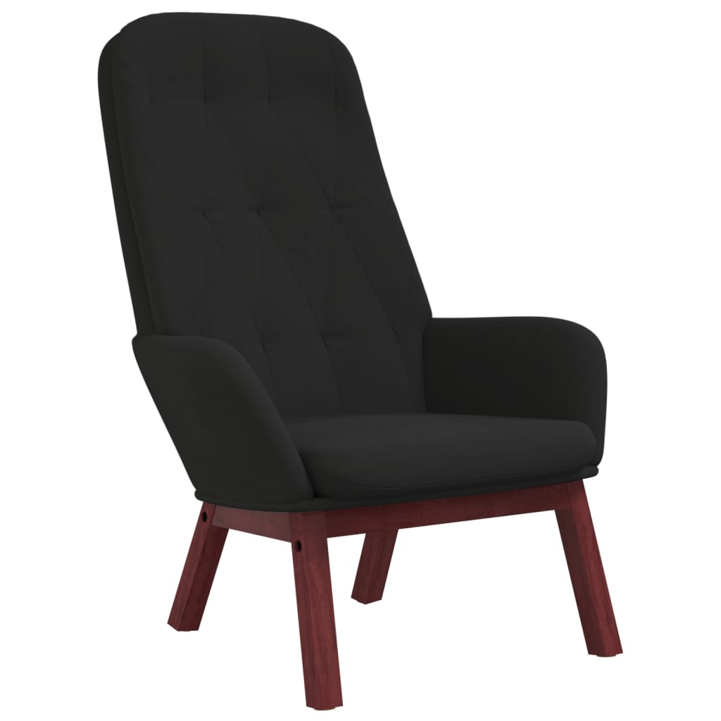Relax Chair Black Velvet