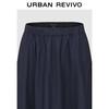 UR 2025 Autumn Women's A-Line Midi Skirt