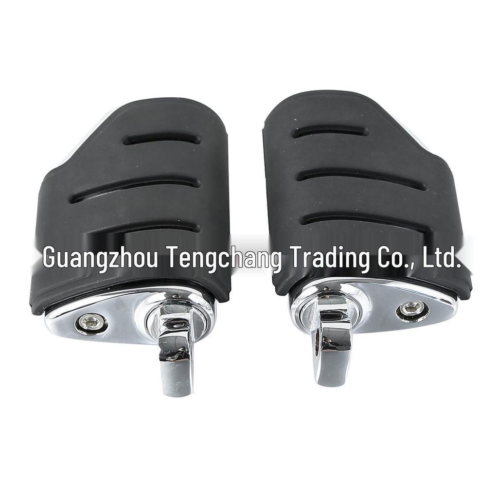 Anti-slip Electroplated Foot Pegs for Harley Road King & Street Glide Motorcycles