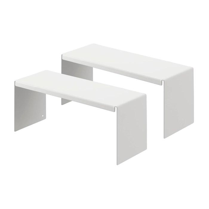 Yamazaki Bathroom Mirror Storage Rack 2-Piece Set White