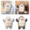 Plush Toy Pillow with PP Comfortable Stuffed Animal Doll for Bedroom Car Ornament Kids Gift Home