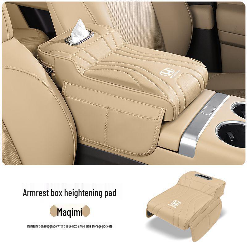 Honda Armleuning Autostoel Tissue Kussen voor Accord, Civic, CX-V, Breeze, Vezel