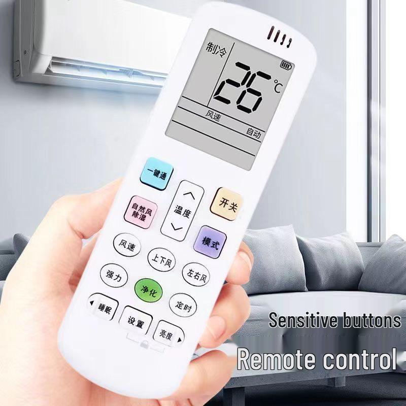 Risen RCH Universal Remote for Kelon Hisense Wall-Mounted & Central Air Conditioner
