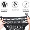 3 Layer Mesh Bag Car Elastic Storage Net Bag Between Seats Auto Interior Organizer Car Divider Pet Barrier Universal Stretchable