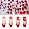 10Pcs Nail Ornament Eye-catching Vibrant Color 2 Styles Nail Rhinestone DIY Nail Making