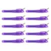 10Pcs Colorful Highlighter with Metal Round Keyring Chisel Tip Marker Pen Quick Drying for Scrapbooking Calendar Journal