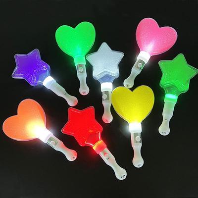 Short Luminous Star Stick Toy - Concert Fluorescent Light for Hair and Accessories
