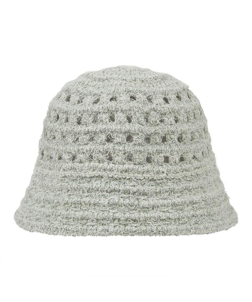VANAKE Knit Hat With Woven Texture_Vb45Amm302Z