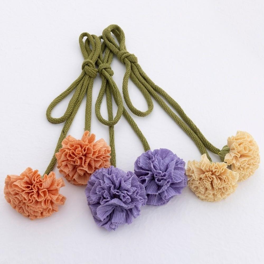 Dekorative Blumen Vorhangbänder Verstellbare Vorhangbinder Elegante Vorhangbinder Schlafzimmer