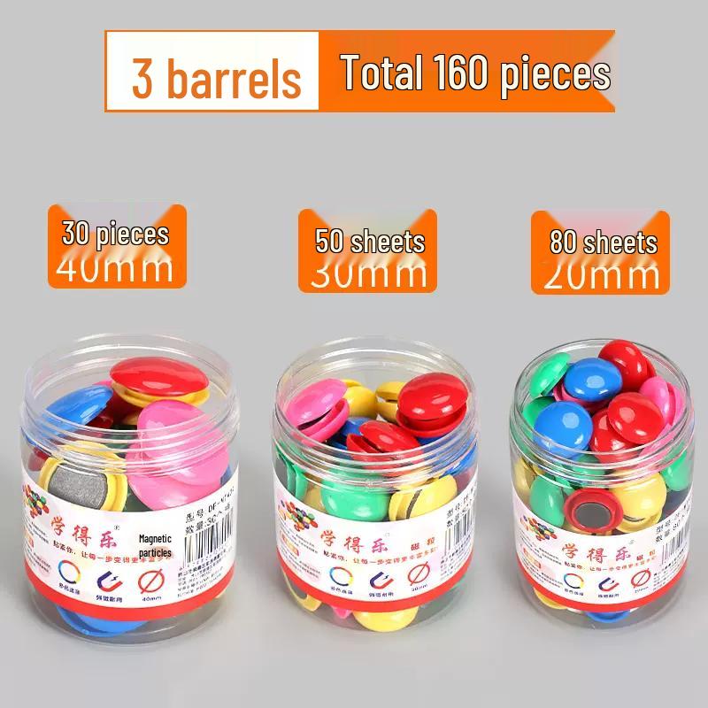 Colorful Magnetic Chalkboard Stickers & Strong Ferrite Magnet Buttons for Teachers