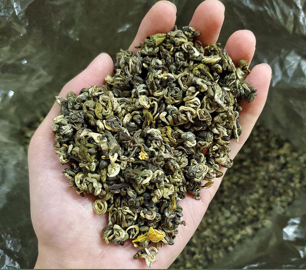 Ceai nou 2023 Ceai de iasomie Păr argintiu Ceai Biluochun cu muguri albi mici 500 g/1,1 lb