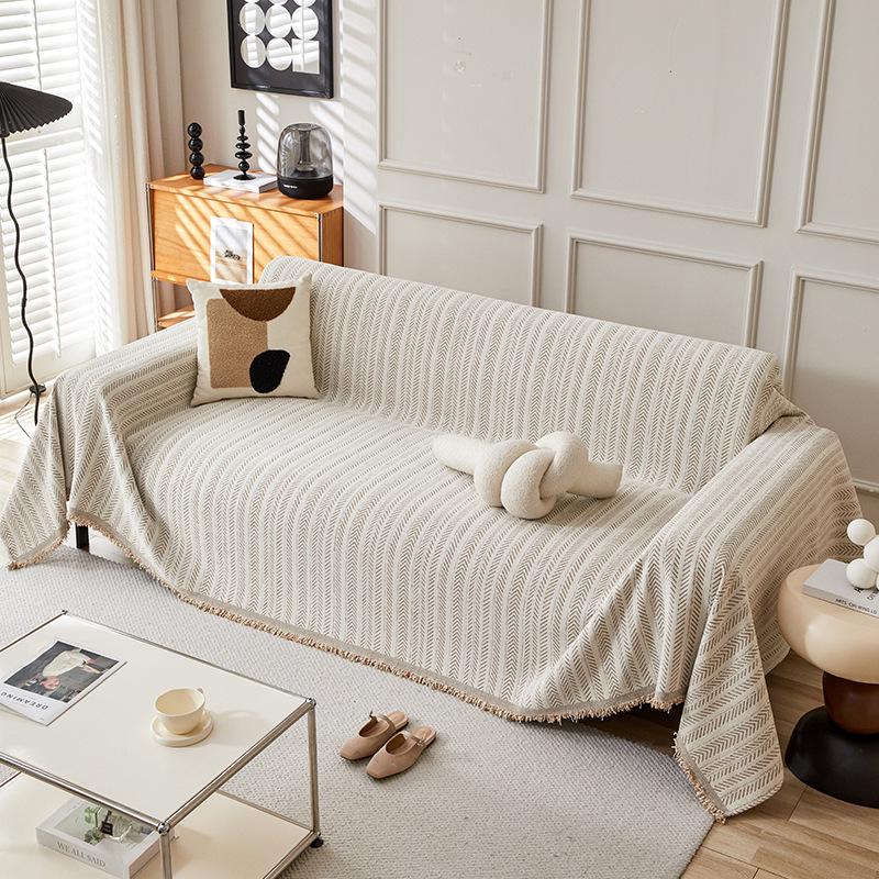 Modern Solid Color Sofa Cover: Universal, All-Season, Anti-Scratch Slipcover and Blanket