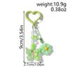 Pretty Resin Butterfly Key Chain Women Girls Flower Key Ring Pendants for Handbag Charms DIY Kid's Jewelry Gifts