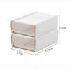 2/3pcs Office Table Clear Storage Boxes Drawer Type Office Workstation A4 File Organizer Storage Box Study Stack Storage Cabinet