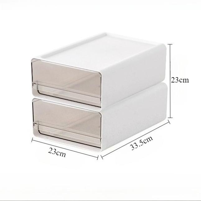 2/3pcs Office Table Clear Storage Boxes Drawer Type Office Workstation A4 File Organizer Storage Box Study Stack Storage Cabinet