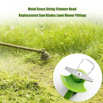 150mm Replacement Saw Blades Metal Grass String Trimmer Head Lawn Mower Fittings Parts Home Garden Power Tool Replacement Blade