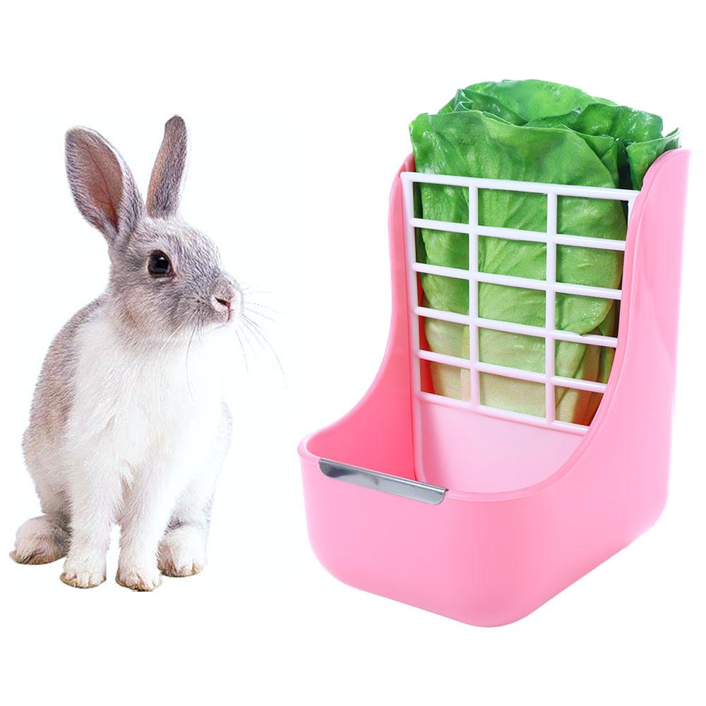 Feeding Rack for Grass Hamster Feeder Small Animal Supplies Rabbit Feeding Bowl Rabbit Hay Feeder