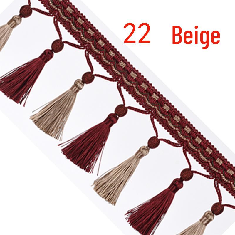 Lace Tassel Curtain Valance Beads & Hanging Balls - DIY Wedding Accessories