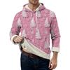 Men's Casual Long-Sleeve Fleece Hoodie With Pockets