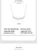 "Wisteria" 999 Pure Silver Necklace: High-End Smile Pendant for Women - Luxury Collarbone Gift Set