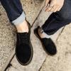 Classic Suede Leather Oxford Shoes For Men Flats Comfortable Casual Shoes Moccasins Men Footwear