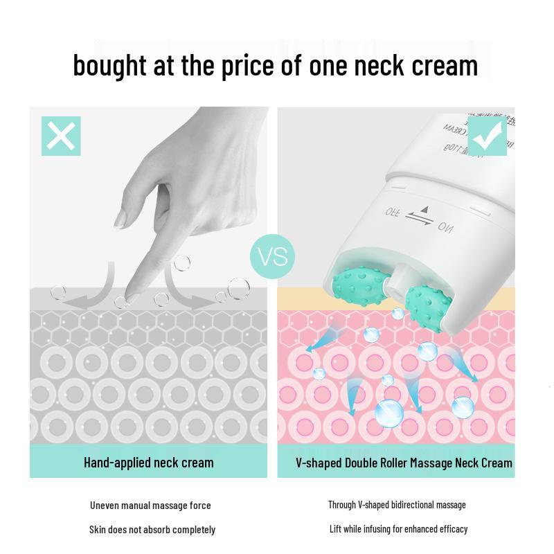 Fan Zhen Hexapeptidový krém na krk: Masážní maska proti vráskám a zpevňující pro péči o krk