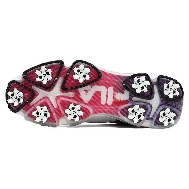 FILA Gf Oxford Spike Golf Shoes Men Sneakers Black White A12M241601FWT