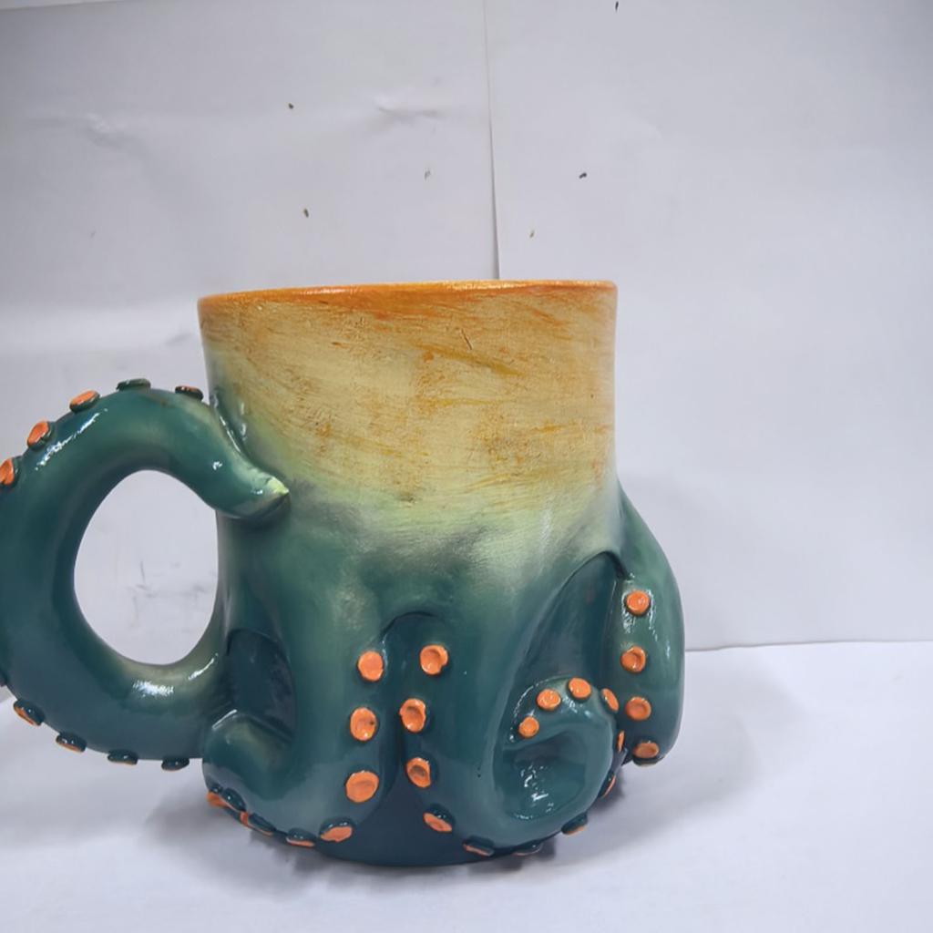 Resin Drinking Cup Large Capacity Pirate Tankard Beer Mug Beverage Drinkware with Handle Collectible Accessories