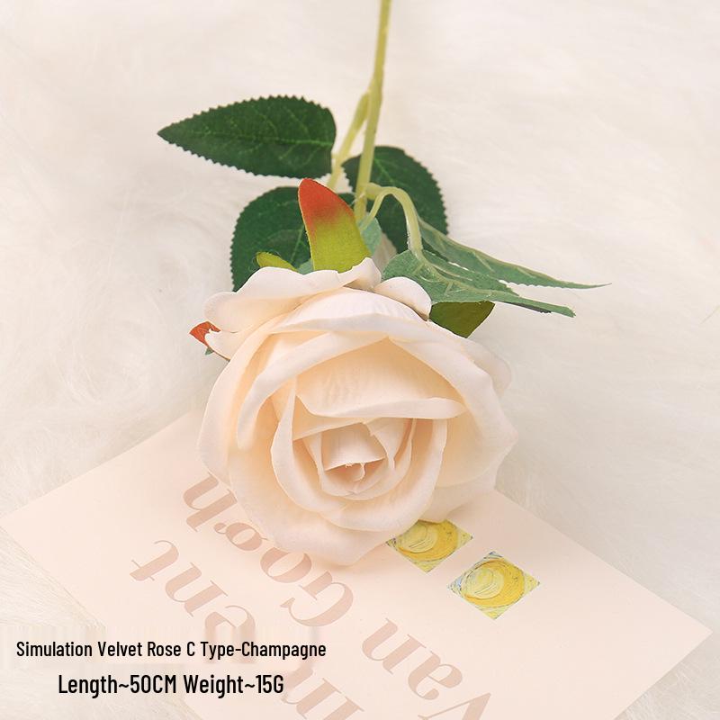 

Artificial Rose Party Decorations: Dark Style for Thanksgiving, Christmas, Halloween, and Wedding Celebrations