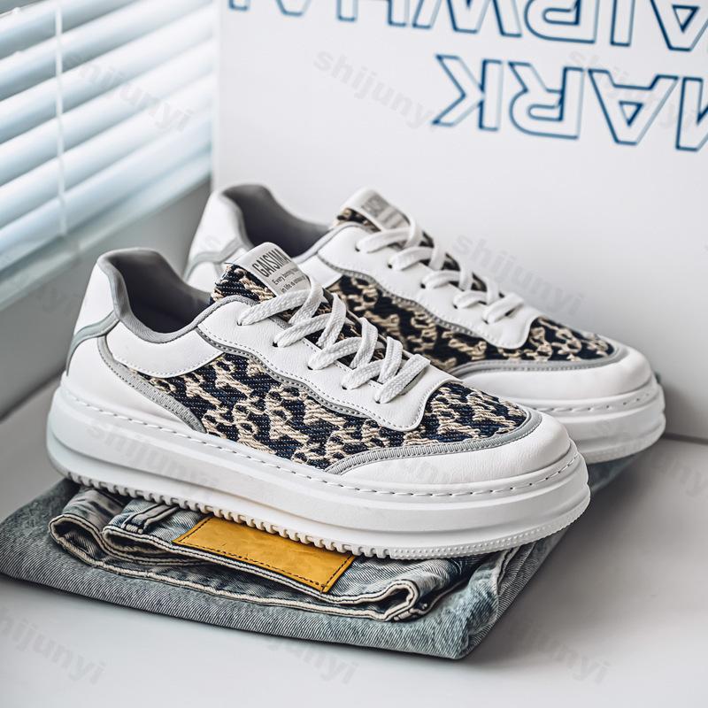 Fashion 2025 Spring New Breathable Men's Casual Shoes Comfortable Versatile Fashion Trend Niche Design Thick Soled Sport Chunky sneakers