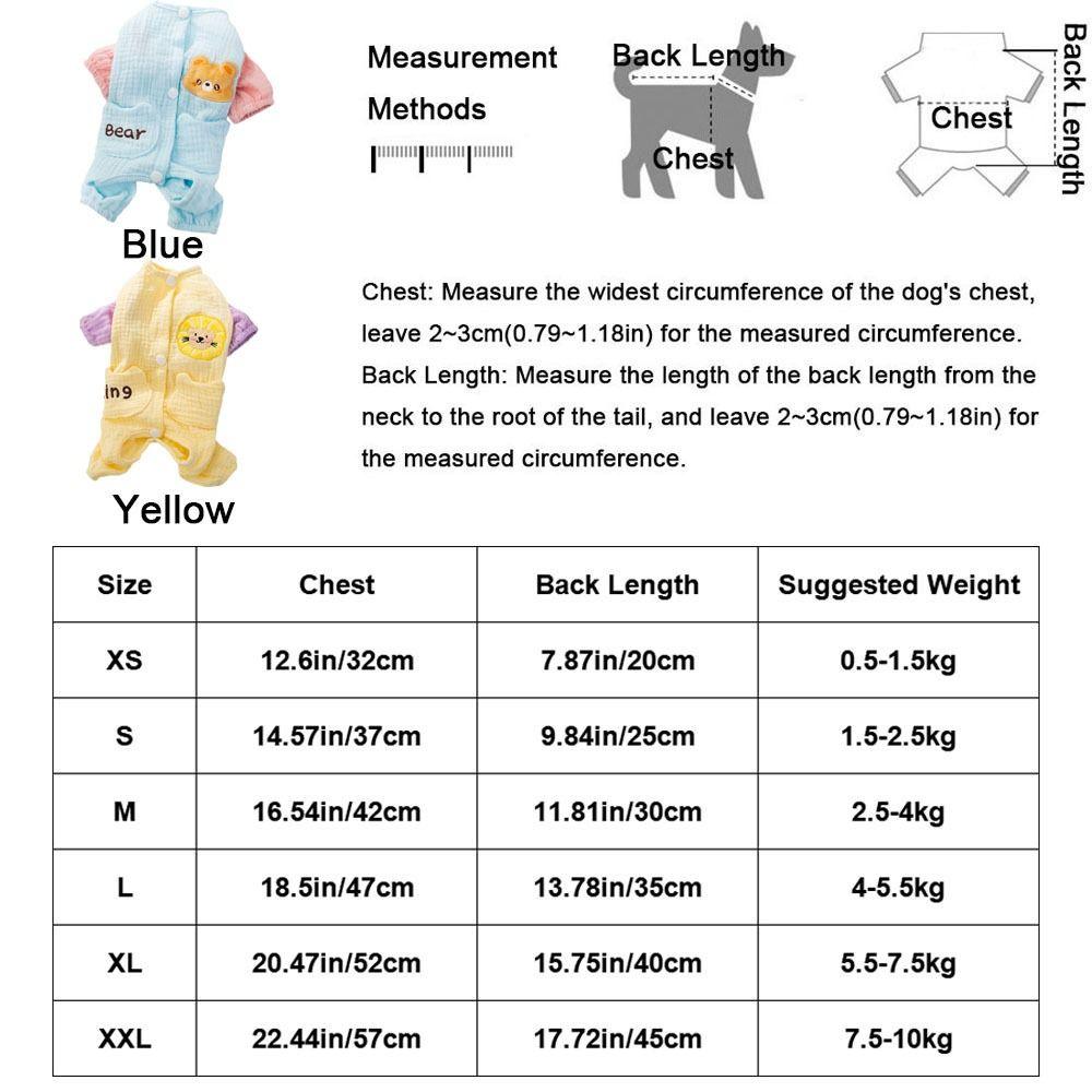 Comfortable Small Dog Cooling Vest Double-Layer Yarn Pet Jumpsuits Dog Clothes  Spring Summer