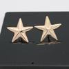 Little Star Five-Pointed Metal Lapel Pin Brooch Badge - Unisex Shirt Collar Pins, Stylish Blouses Accessories for Men & Women
