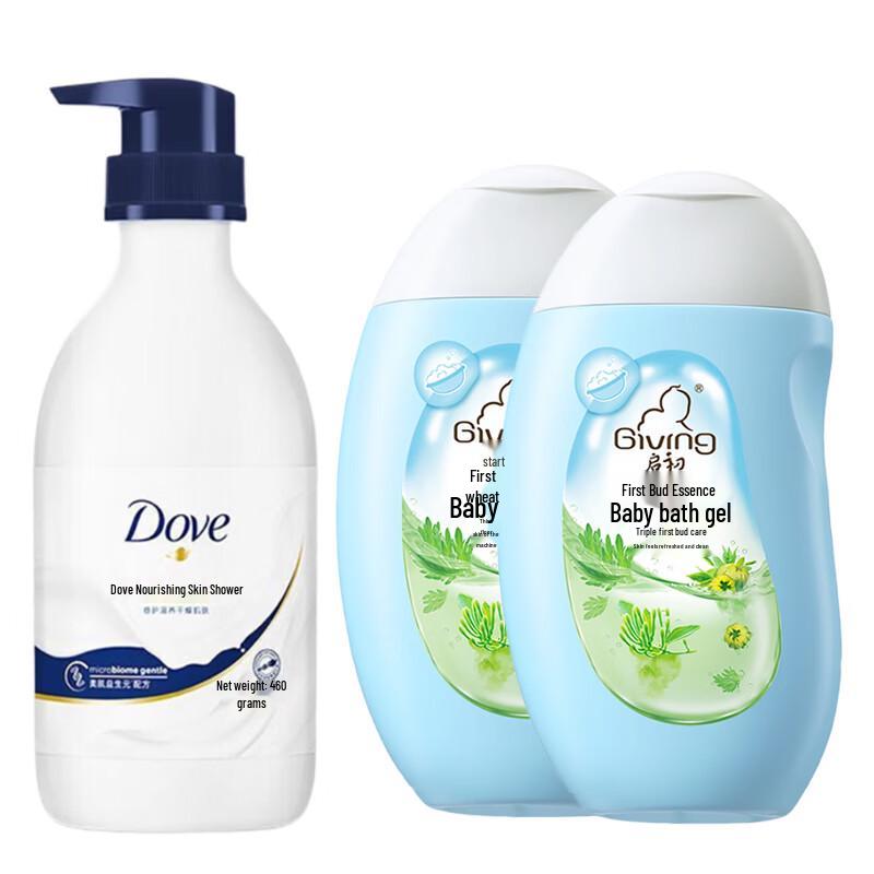 

Dove Nourishing Shower Milk & Baby Shower Gel Set